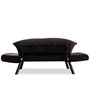 Atelier Del Sofa Genzo Sofá Cama de 2 Plazas - Negro